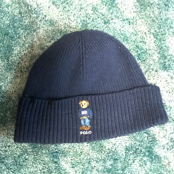 polo bear skull cap